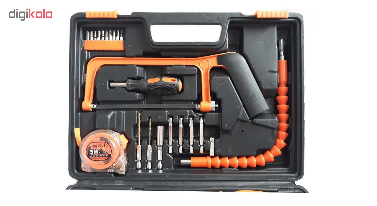 پیچ گوشتی شارژی دی سی تولز مدل S032 کد SAW-06