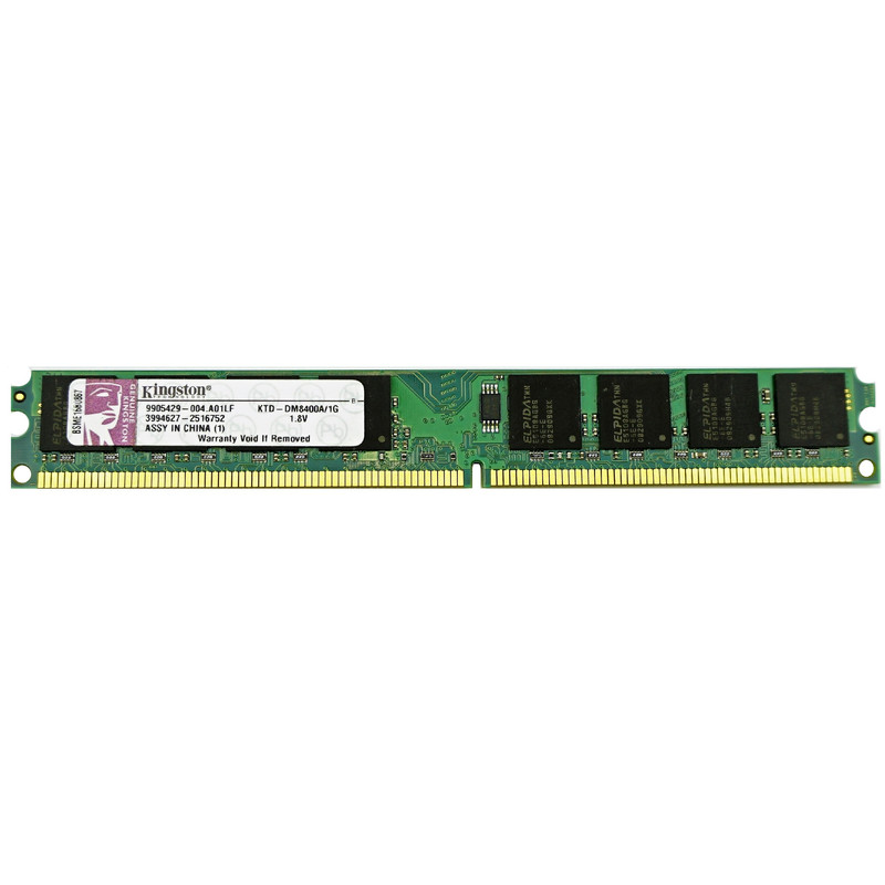 رم دسکتاپ DDR2 تک کاناله 533 مگاهرتز CL5 کینگستون مدل KTD-DM8400A ظرفیت 1 گیگابایت