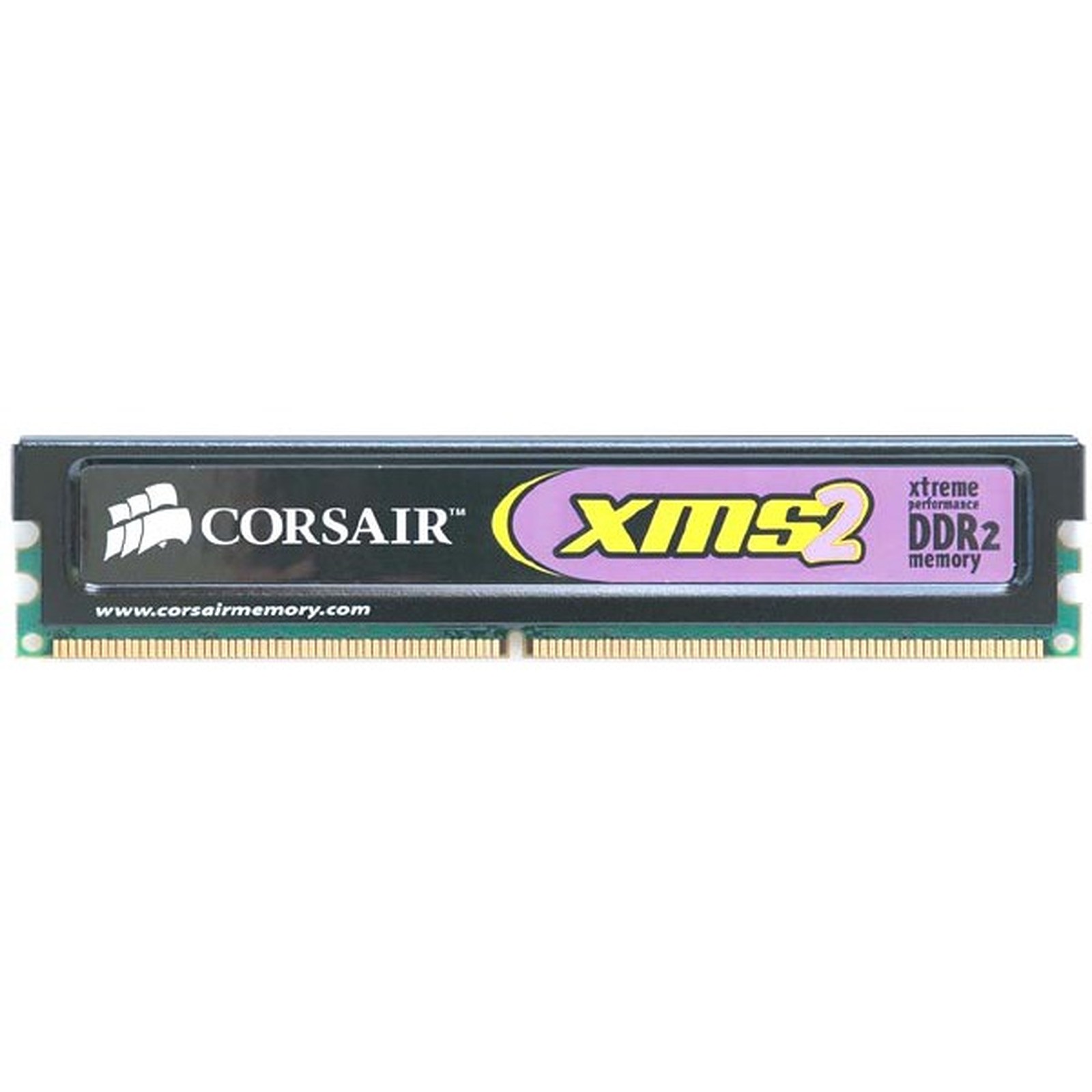 رم دسکتاپ DDR2 تک کاناله 800 مگاهرتز CL5 کورسیر مدل CM2X1024 6400 ظرفیت 1 گیگابایت