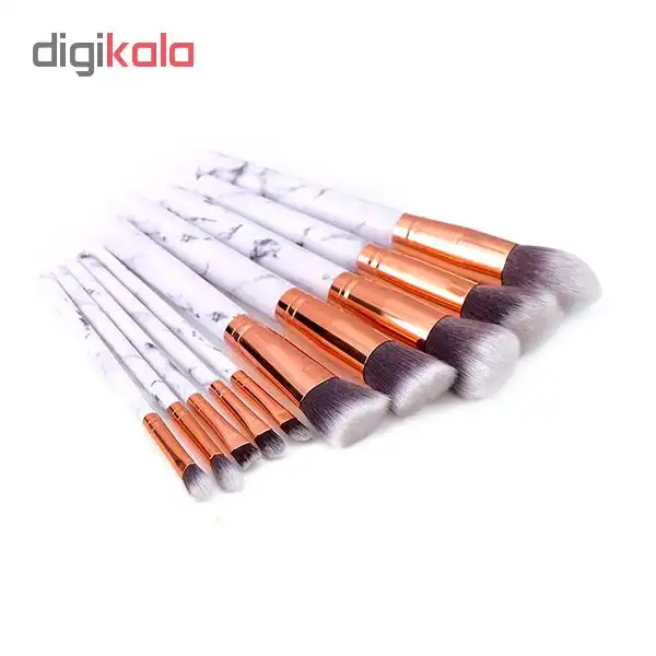 ست برس آرایشی کد 08 بسته 10 عددی