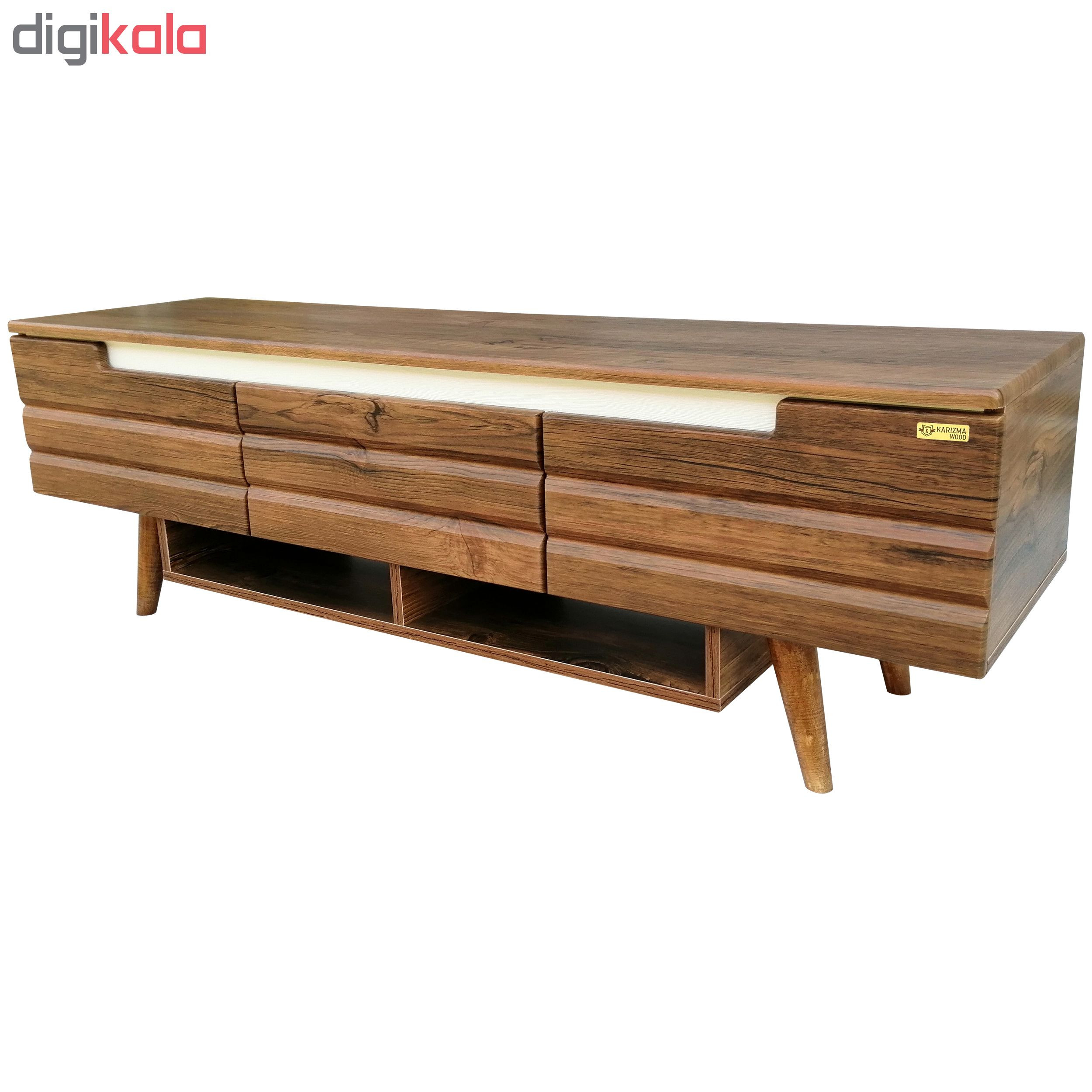 میز تلویزیون کاریزما وود مدل A251 میز تلویزیون کاریزما وود مدل A251