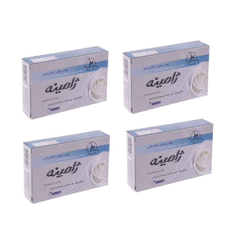 پودر موبر ژامینه مدل MA-Fragrant Flowers وزن 100 گرم مجموعه 4 عددی