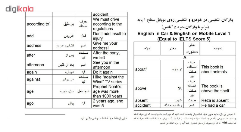 آلبوم صوتی آموزش انگلیسی در خودرو اثر دکتر مسعود راعی شریف نسخه فلش مموری
