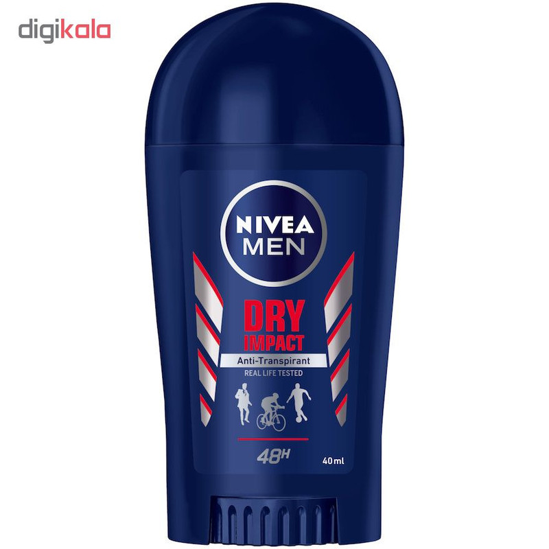 استیک ضد تعریق مردانه نیوآ مدل Dry Impact حجم 40 میلی لیتر