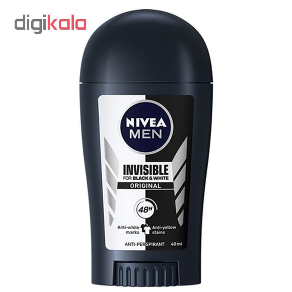 استیک ضد تعریق مردانه نیوآ مدل Invisible For Black And White حجم 40 میلی لیتر