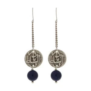 گوشواره نقره زنانه طرح سلطان کد ZB-E72