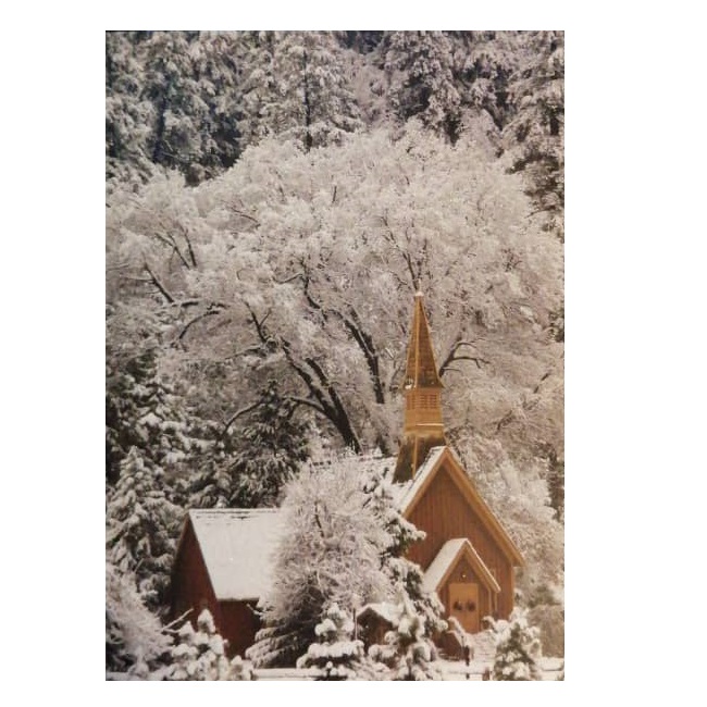 کارت پستال طرح زمستان کد 1236