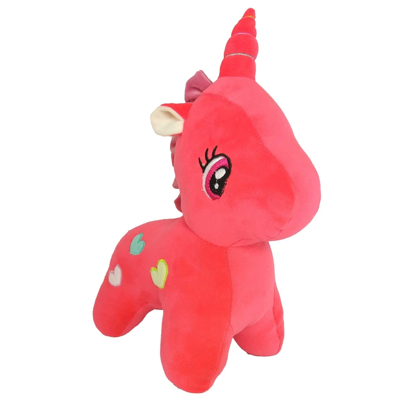 عروسک طرح اسب پونی یونیکرن کد 527 ارتفاع 34 سانتی متر