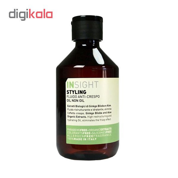روغن مو اینسایت مدل Styling Oil Non Oil حجم 250 میلی لیتر