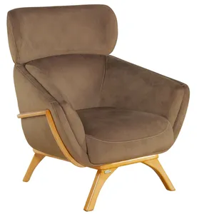 مبل راحتی یک نفره چشمه نور کد MA-403.1-CR-BR