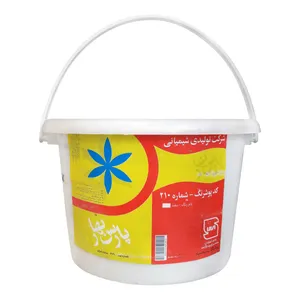 رنگ نیمه پلاستیک پارس بهار کد PA5 وزن 5 کیلوگرم