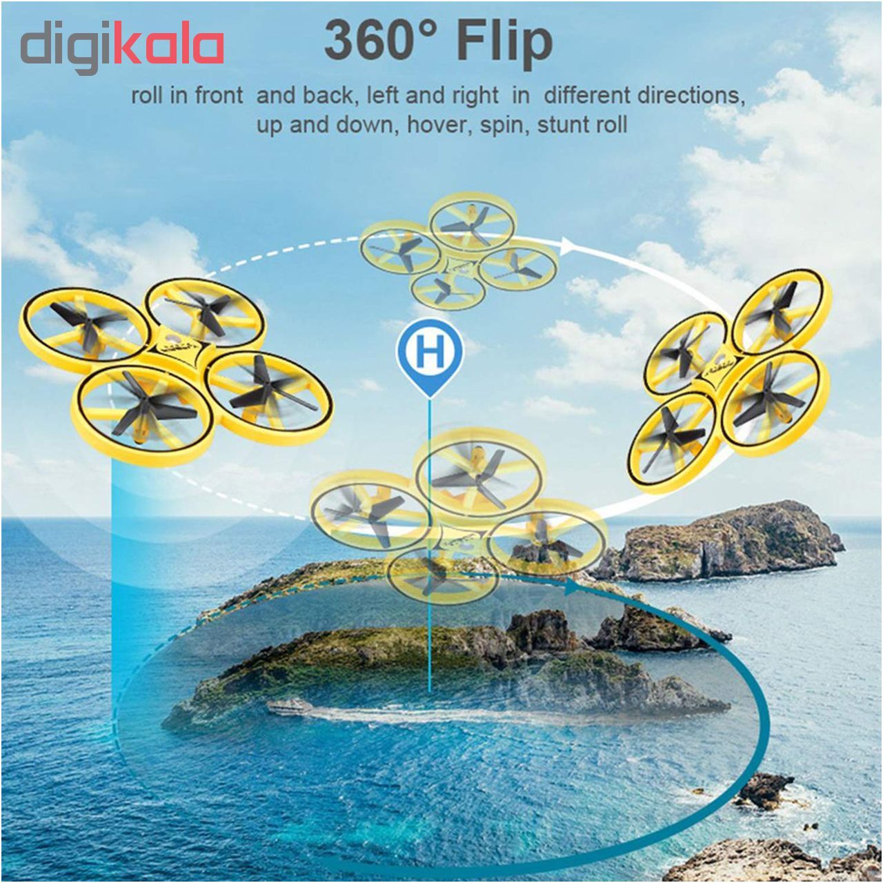 کوادکوپتر مدل drone tracker 50