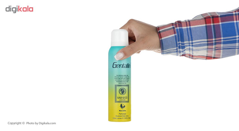 اسپری خوشبو کننده بدن مردانه جنتالین مدل EROS حجم 150 میلی لیتر