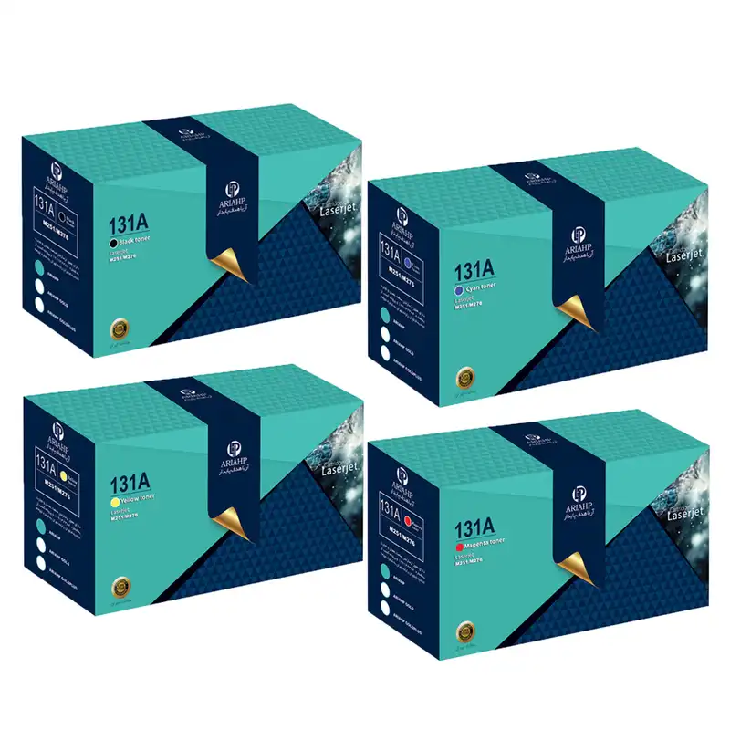 پک کامل تونر رنگی آریا اچ پی مدل 131A