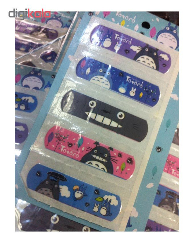 چسب زخم طرح دتوتورو مدل 5L-116 بسته 5 عددی