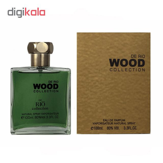 ادو پرفیوم مردانه ریو کالکشن مدل De Rio Wood حجم 100 میلی لیتر