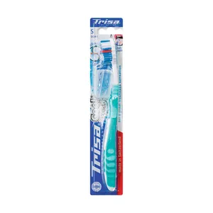 Trisa Cool and Fresh Soft Toothbrush With Cap