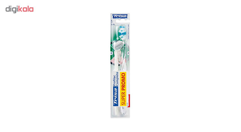 مسواک تریزا مدل Profilac White با برس نرم