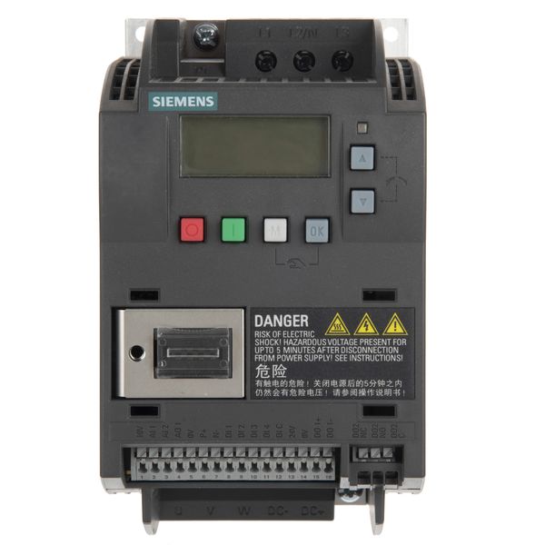 کنترل دور موتور زیمنس مدل 6SL3210-5BE17-5UV0 کنترل دور موتور زیمنس مدل 6SL3210-5BE17-5UV0