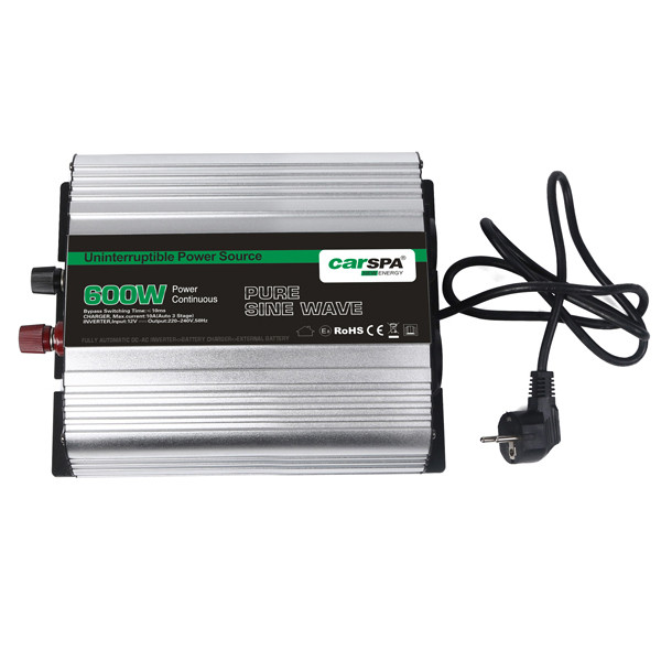 اینورتر شارژر کارسپا مدل CPS 600-12 ظرفیت 600 وات