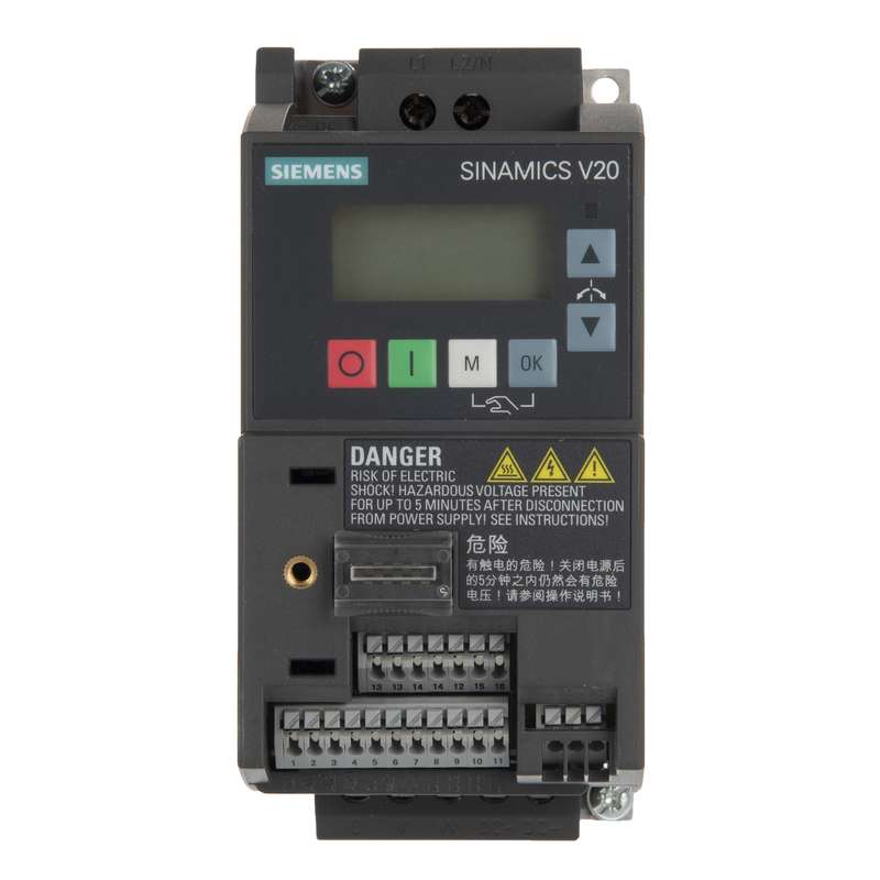 کنترل دور موتور زیمنس مدل 6SL3210_5BB17_5UV0 کنترل دور موتور زیمنس مدل 6SL3210_5BB17_5UV0