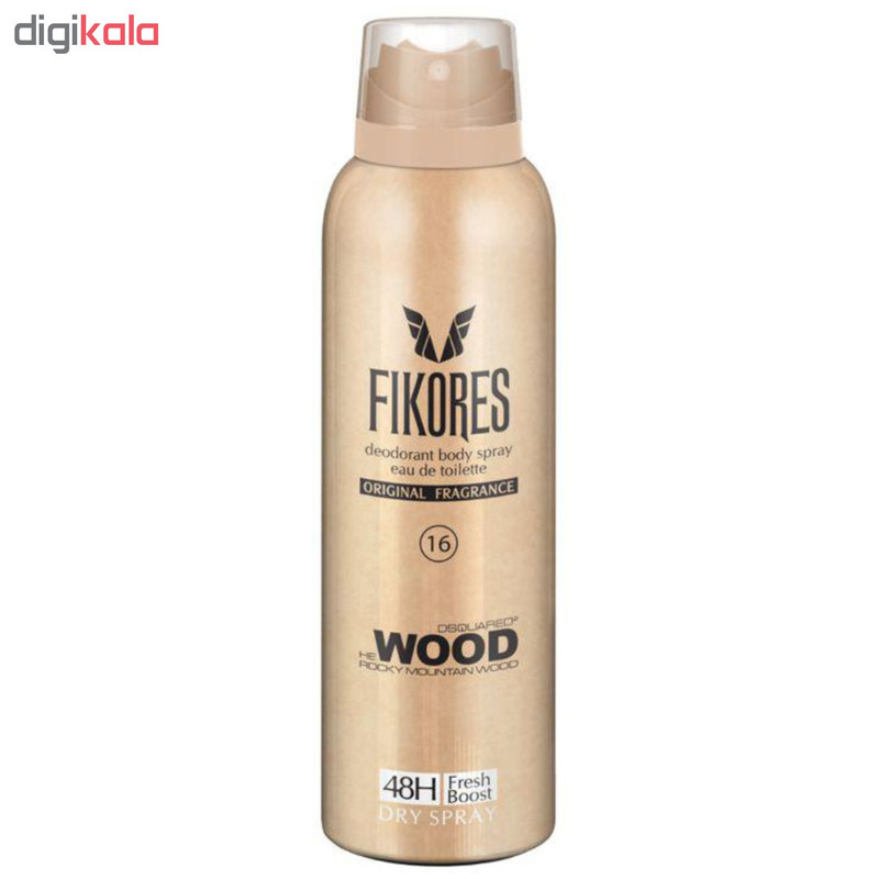 اسپری مردانه فیکورس مدل Dsquared Rocky Mountain Wood حجم 200 میلی لیتر