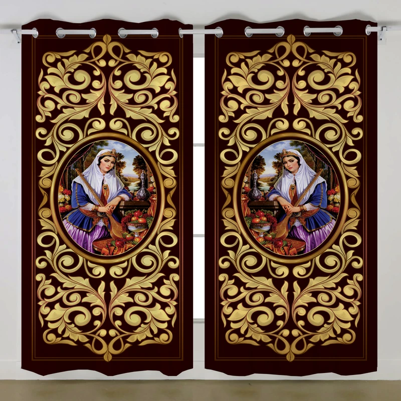 پرده مدل C33-50150 سایز 290×135 سانتی‌متر