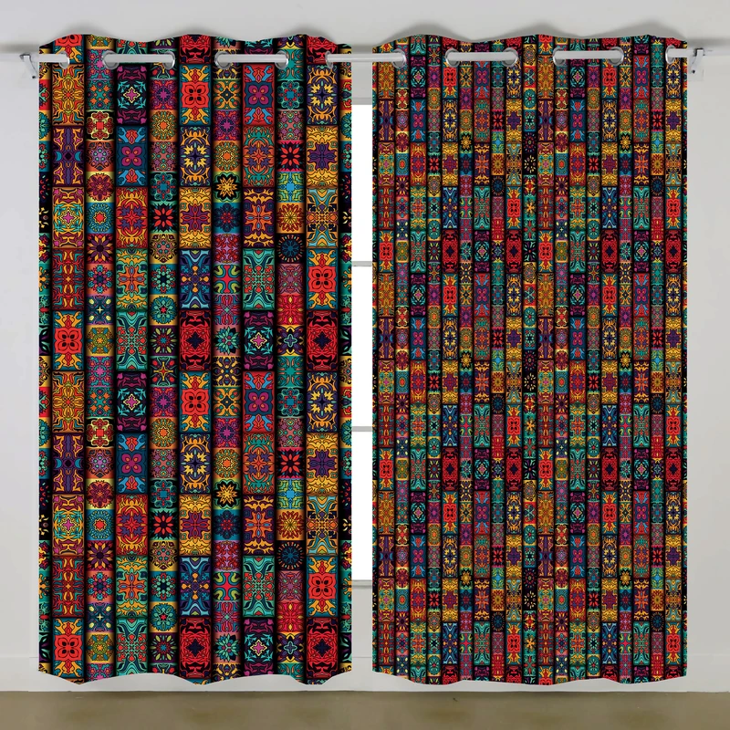 پرده مدل C33-50525 سایز 290×135 سانتی‌متر