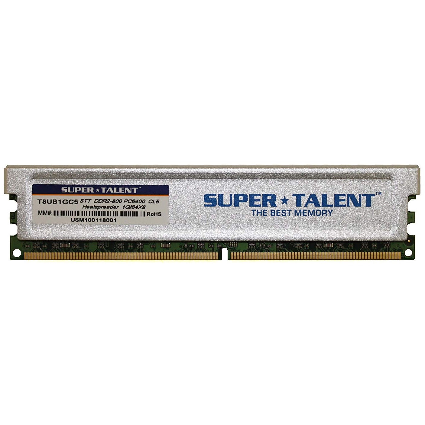 رم دسکتاپ DDR2 تک کاناله 800 مگاهرتز CL6 سوپر تلنت مدل T8UB1GC5 ظرفیت 1 گیگابایت