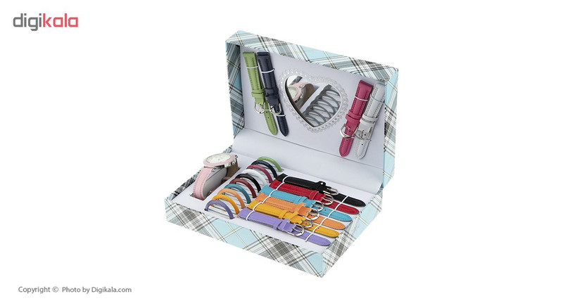 ساعت مچی عقربه ای دخترانه هیمی طرح قلب