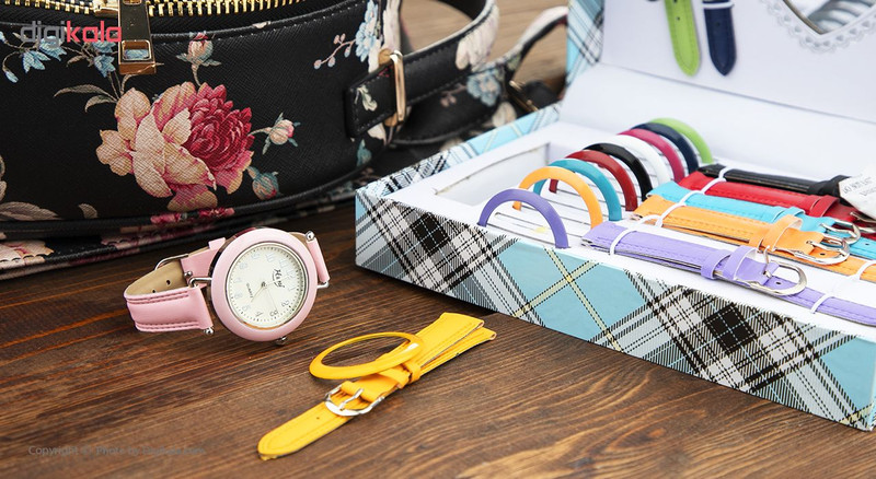 ساعت مچی عقربه ای دخترانه هیمی طرح قلب