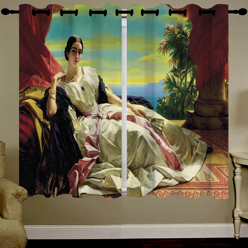 پرده مدل C34-50707 سایز 190×135 سانتی‌متر