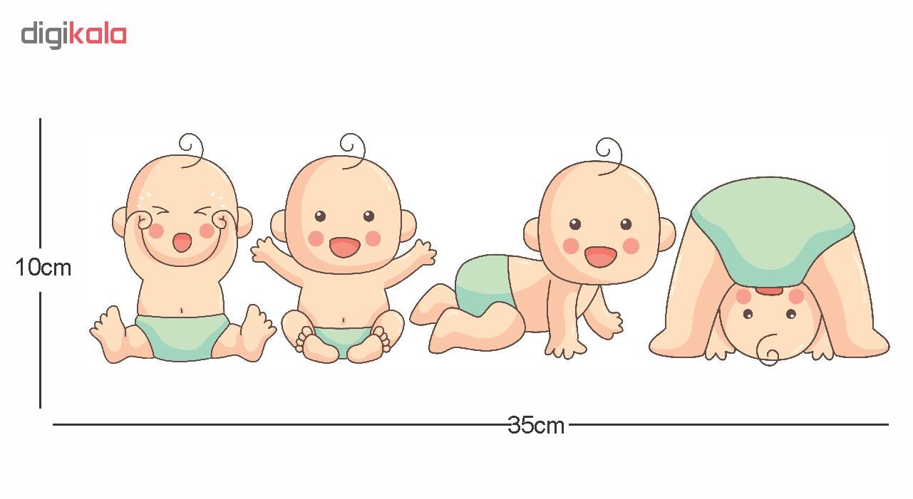 استیکر کلید و پریز مدل little baby -  - 4