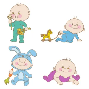 استیکر کلید و پریز طرح little baby