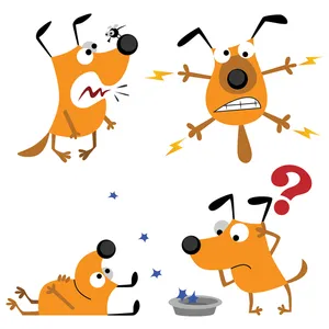 استیکر کلید و پریز مدل cute dog