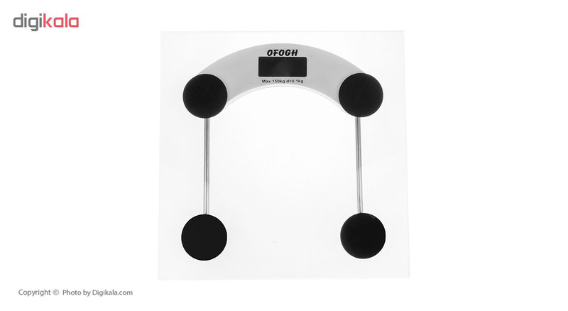 ترازو دیجیتال افق مدل سفید