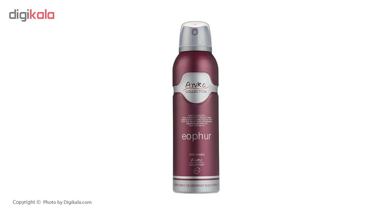 اسپری خوشبو کننده بدن زنانه آنیکا مدل Eophur حجم 200 میلی لیتر