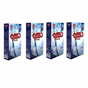 پودر ماشین لباسشویی دکو مدل PLUS654 وزن 500 گرم بسته 4 عددی