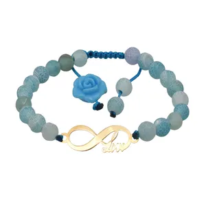 دستبند نقره زنانه کد 195s6