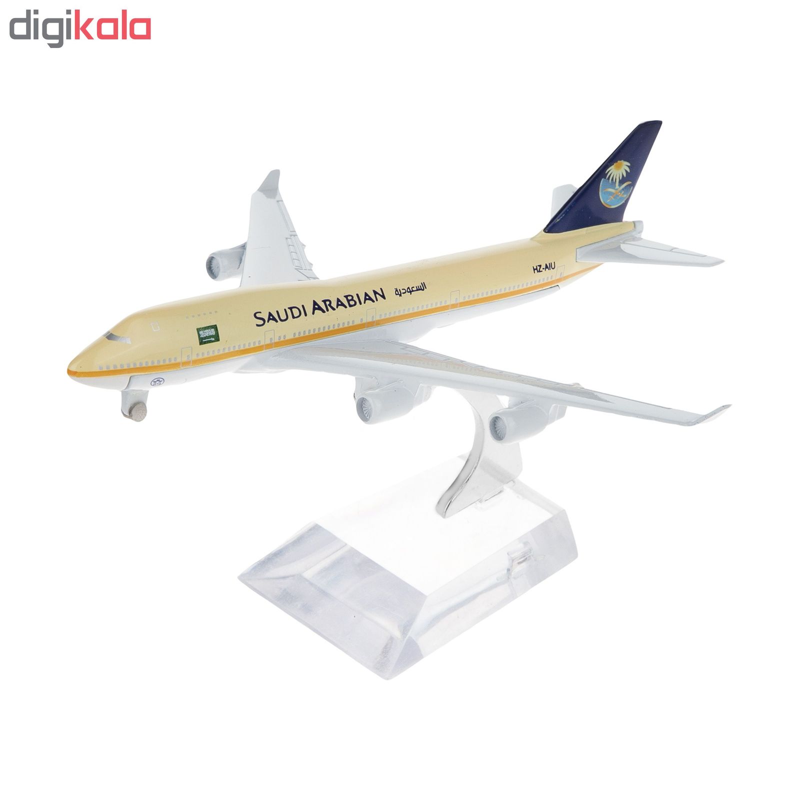ماکت هواپیما طرح بویینگ747 مدل SAUDI ARABIAN کد3233 main 1 1