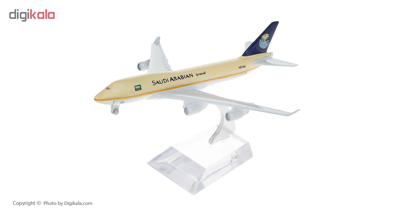 ماکت هواپیما طرح بویینگ747 مدل SAUDI ARABIAN کد3233 main 1 2