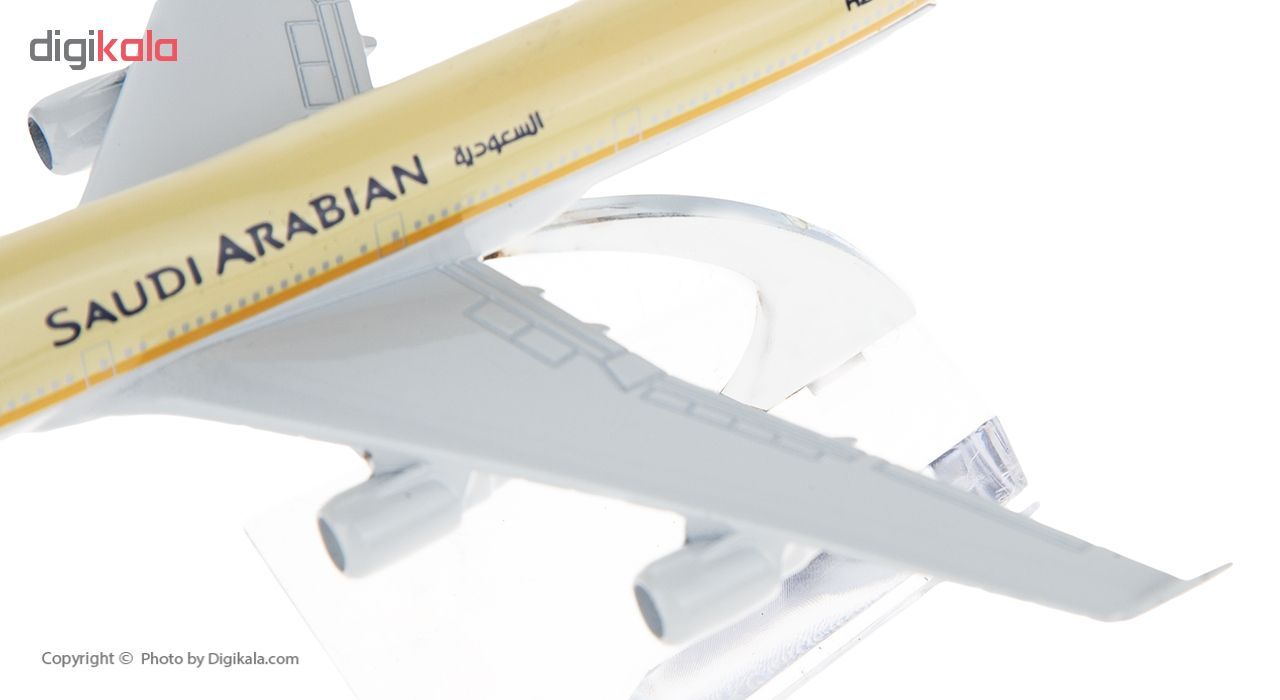 ماکت هواپیما طرح بویینگ747 مدل SAUDI ARABIAN کد3233 main 1 4