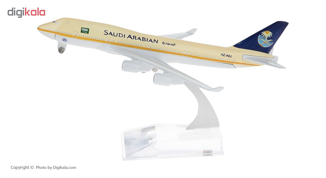 ماکت هواپیما طرح بویینگ747 مدل SAUDI ARABIAN کد3233 main 1 5