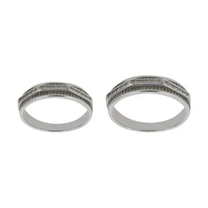 ست حلقه نقره اکنو کد OK4108