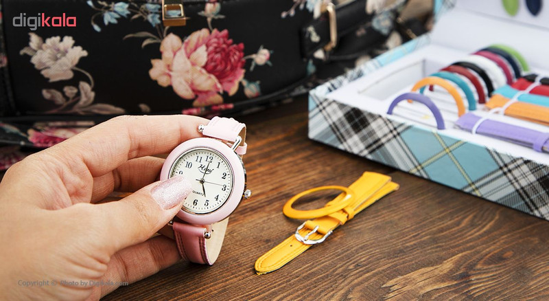 ساعت مچی عقربه ای دخترانه هیمی طرح قلب