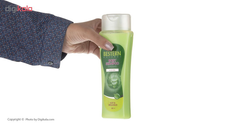 شامپو بدن کرمی بسترن مدل Aloevera حجم 300 میلی لیتر