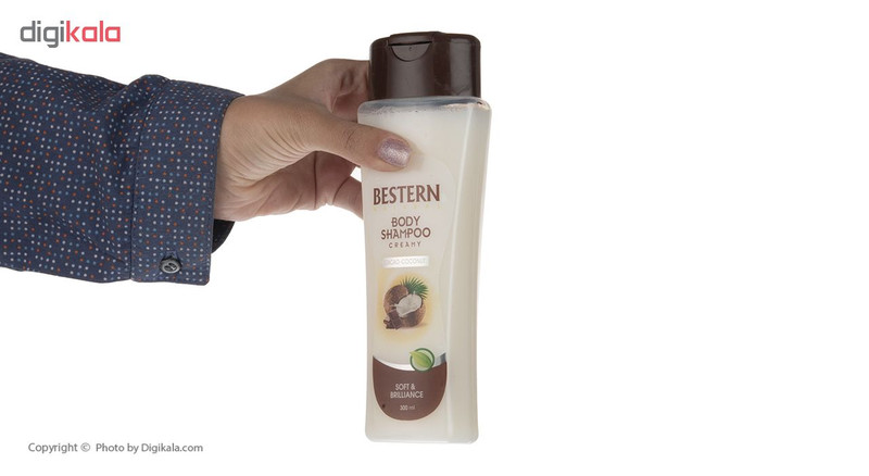 شامپو بدن کرمی بسترن مدل Cacao-Coconut حجم 300 میلی لیتر