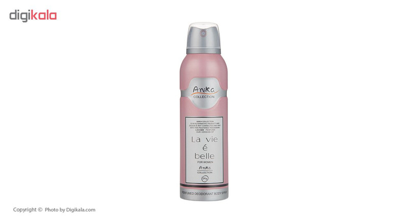 اسپری خوشبو کننده بدن زنانه آنیکا مدل La vie est belle حجم 200 میلی لیتر
