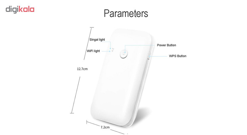 مودم همراه 4G نوبیا مدل WD660-H 3
