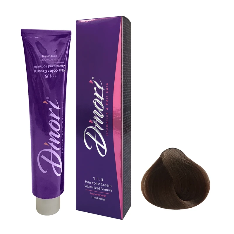 رنگ مو دینوری سری Professional شماره DR13 حجم 100 میلی لیتر رنگ کاپوچینویی
